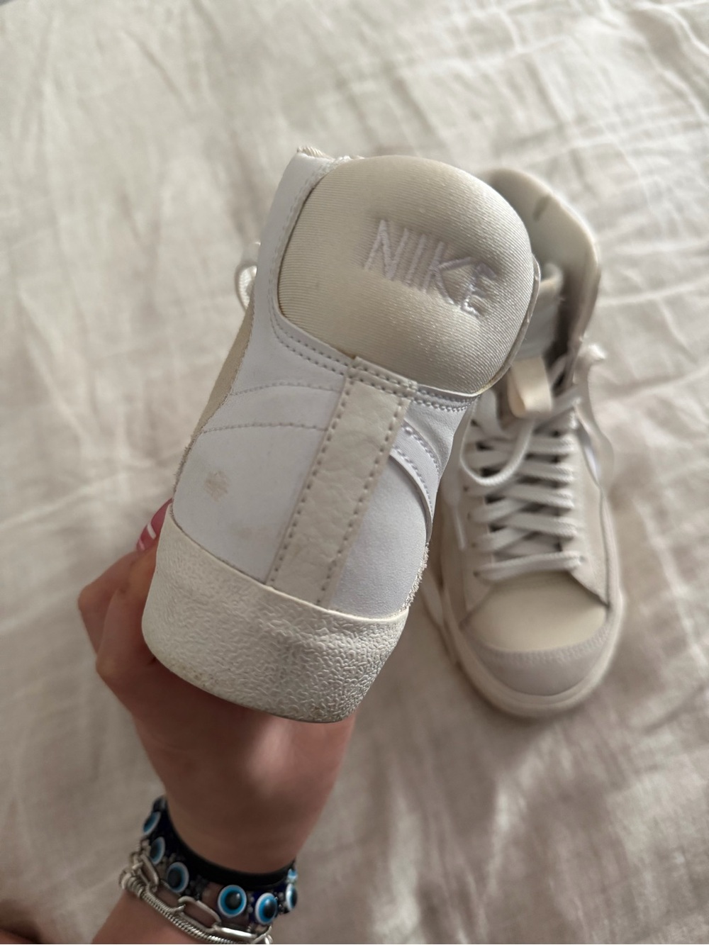 NIKE Blazer Mid ‘77 GA High-Top Sneaker - Picture 4 of 6